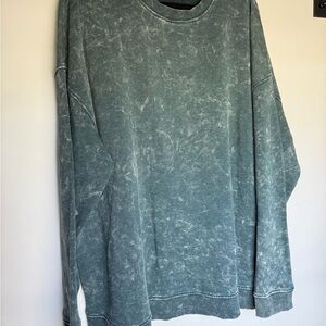 Men’s 3XL No Boundaries Teal Crewneck Sweatshirt